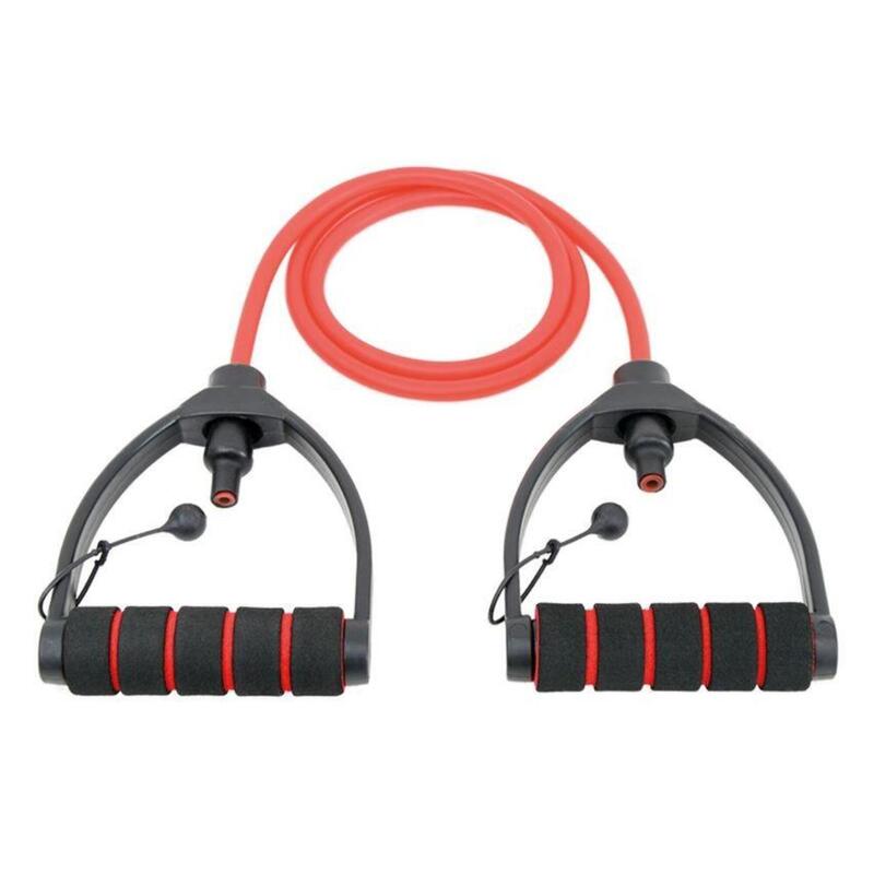 Iron Gym Weerstandsband Tube Trainer Verstelbaar,Fitness Elastiek