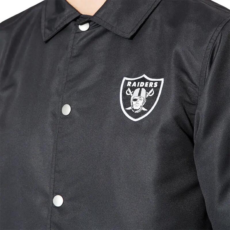 Giacca Uomo New Era Oakland Raiders Team App Coaches 4/5
