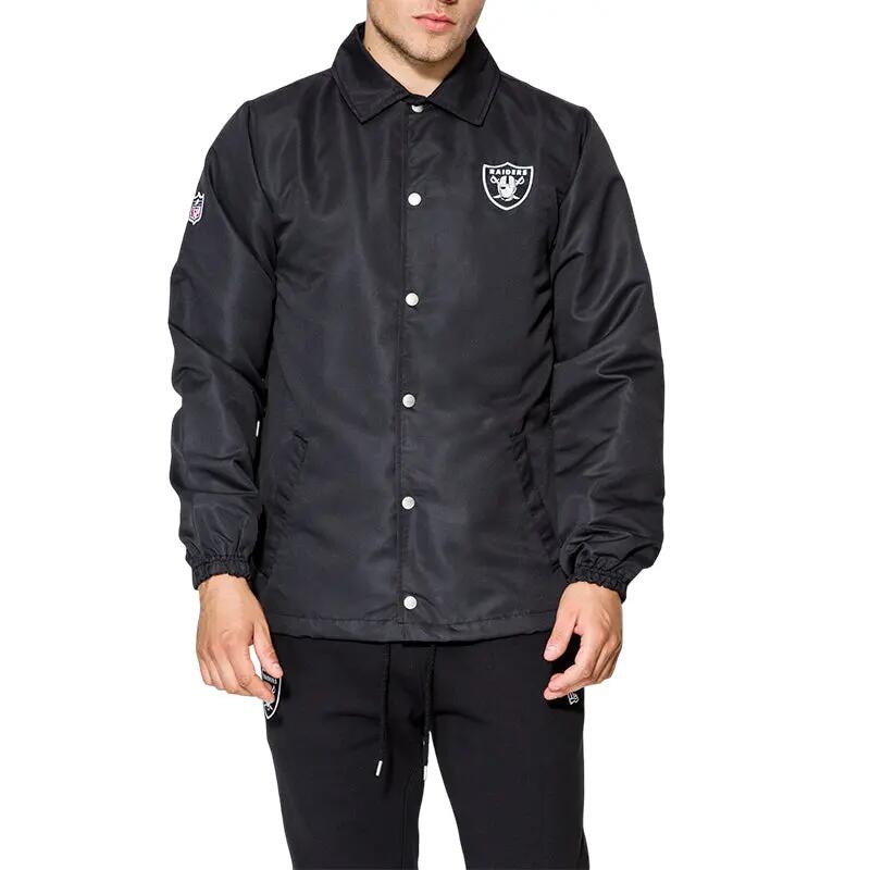 Giacca Uomo New Era Oakland Raiders Team App Coaches 2/5