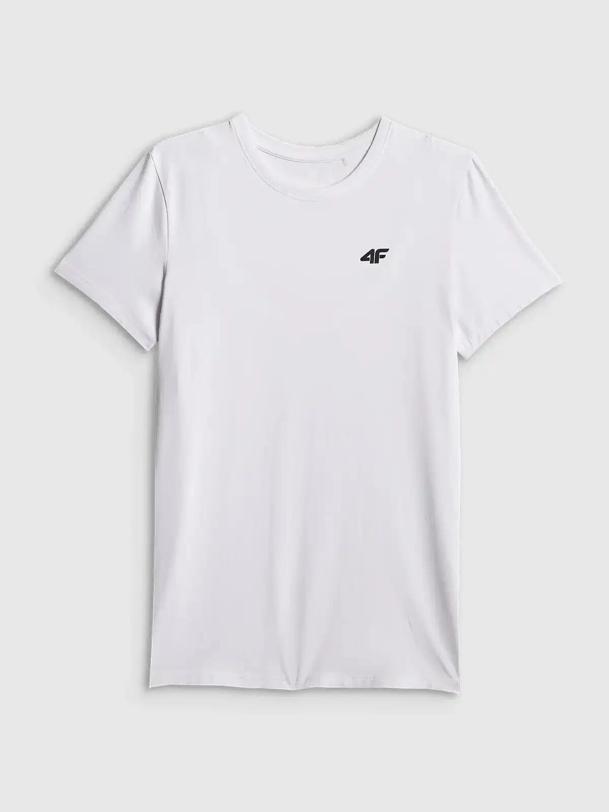 T-shirt męski bawełniany 4F 4FWMM00TTSHM3340 7/8