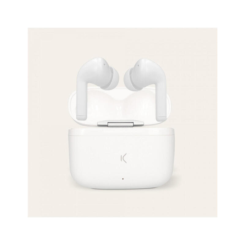 Auriculares sem fios six Noise Cancel branco