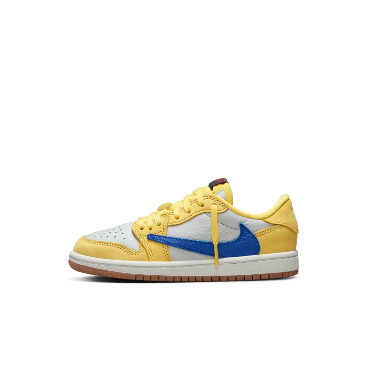 Scarpe  1 Retro Low OG SP Travis Scott Canary Enfants et Bébés 2/6