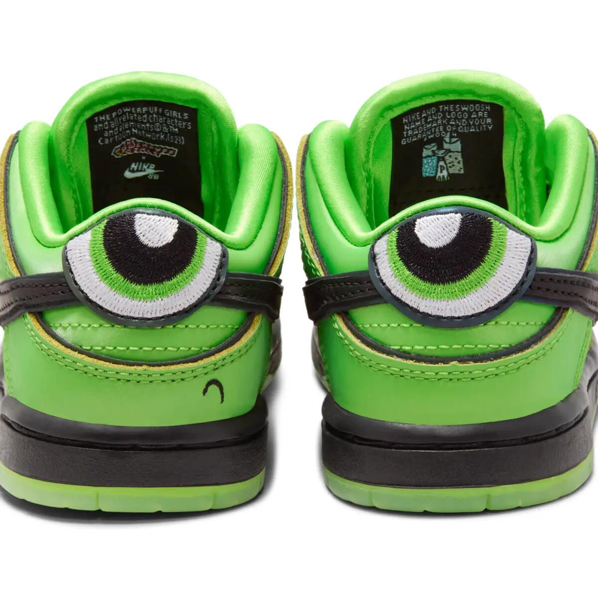 Nike SB Dunk Low The Powerpuff Girls Buttercup (TD) 6/6