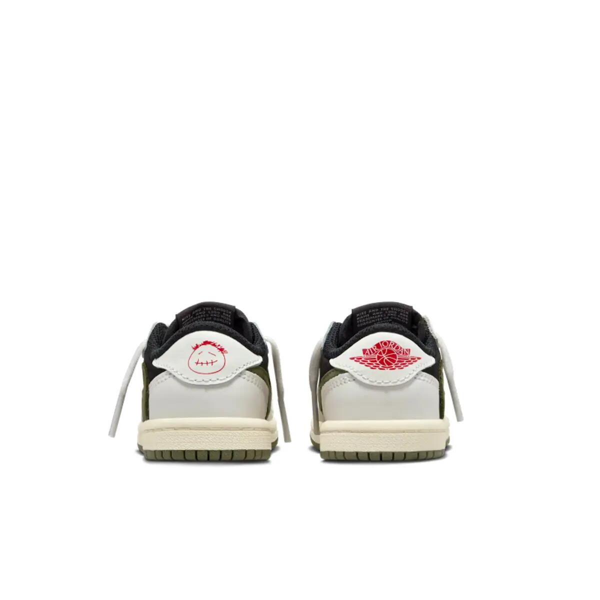 Shoes  1 Retro Low OG SP Travis Scott Olive Enfants et Bébés 6/6