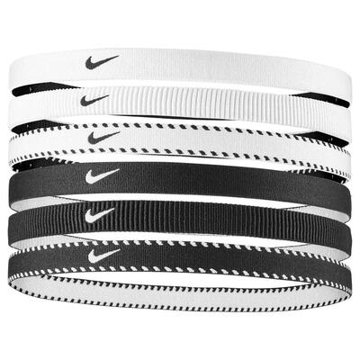 Cerchietto Per Capelli Classico Flessibile Misura Confezione 6 Nike Bianco Verde