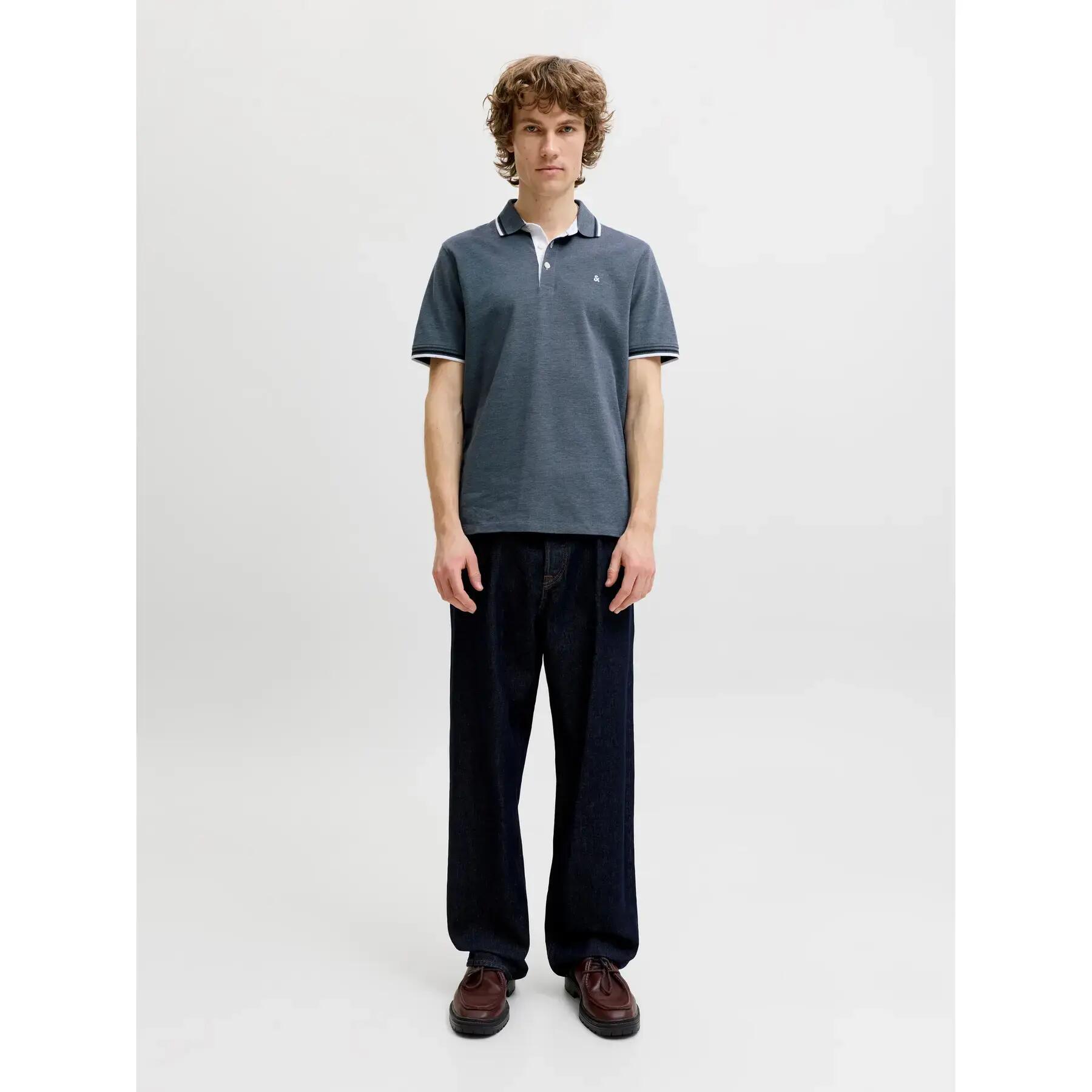 Sailing polo, Men's shirts Jack&Jones Blue. 3/5