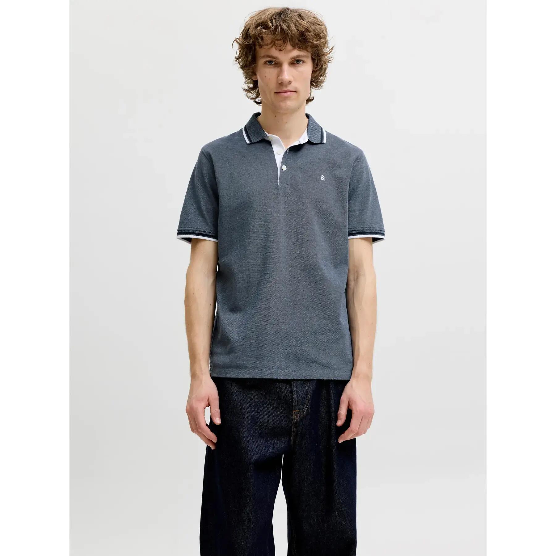 Sailing polo, Men's shirts Jack&Jones Blue. 2/5