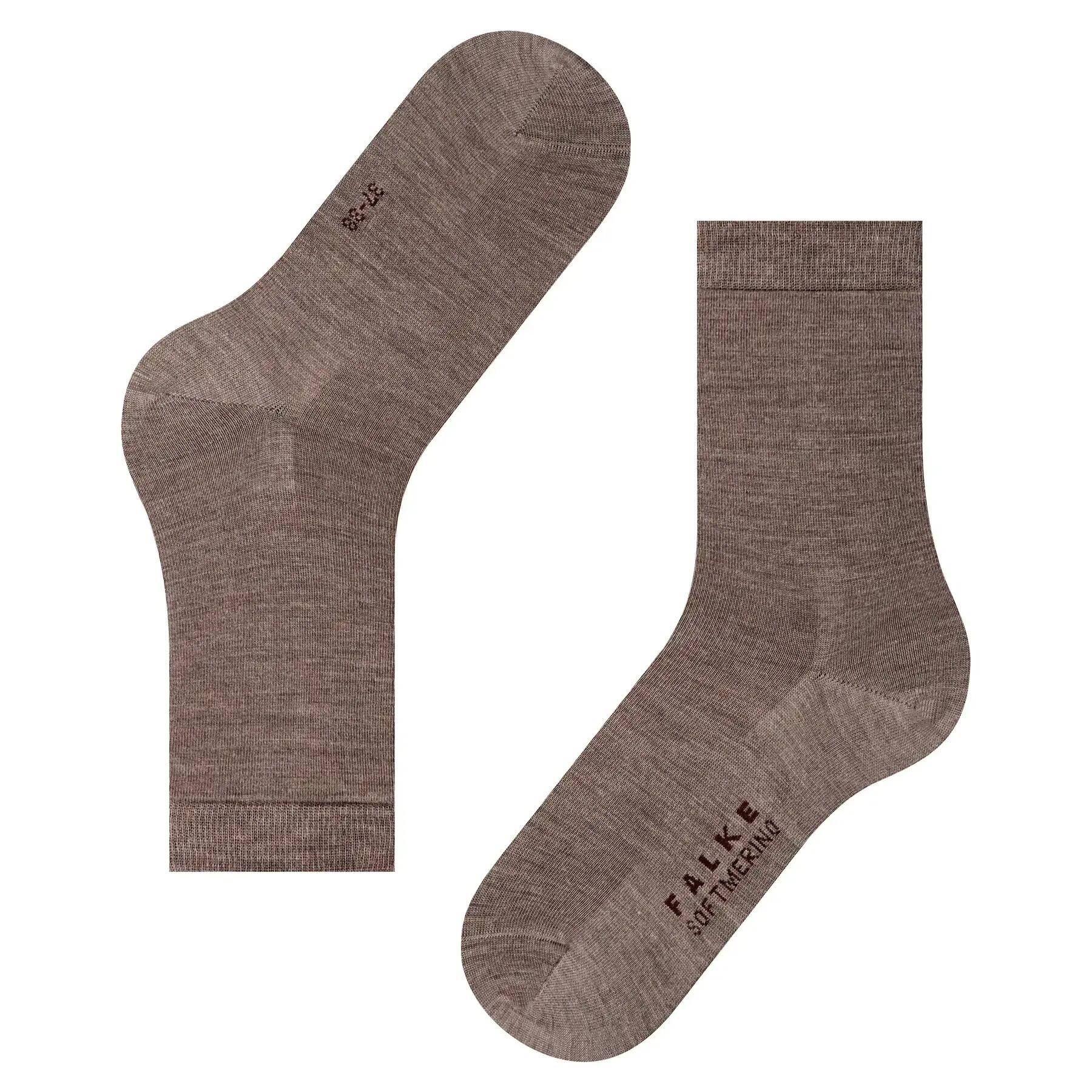 Softmerino damessokken – Pebble – 35-36 5/6