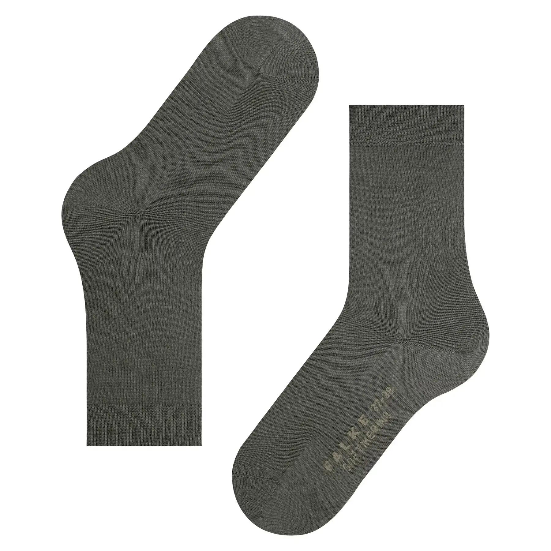 Softmerino damessokken – Military – 41-42 5/6