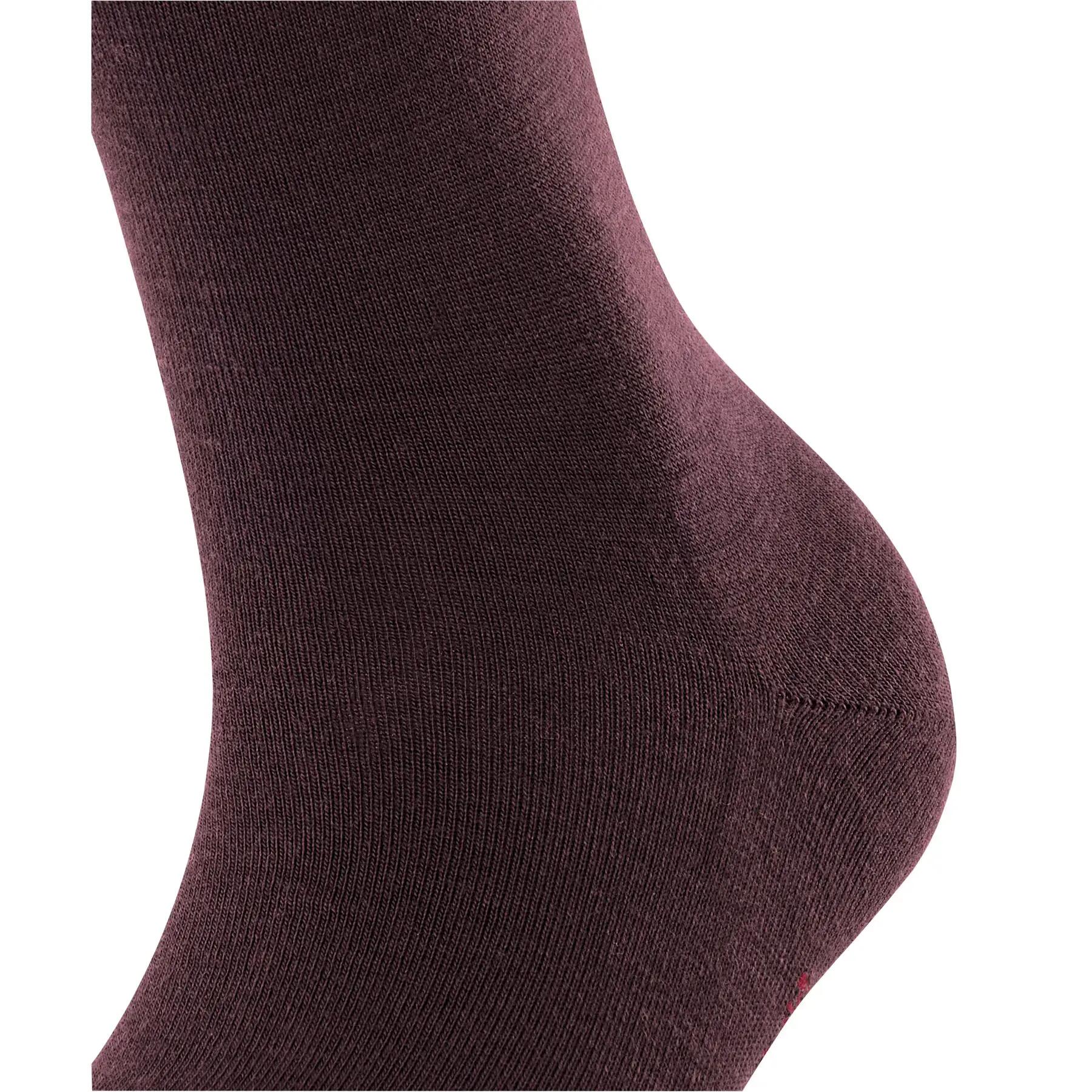 Softmerino damessokken – Bordeaux – 37-38 4/6