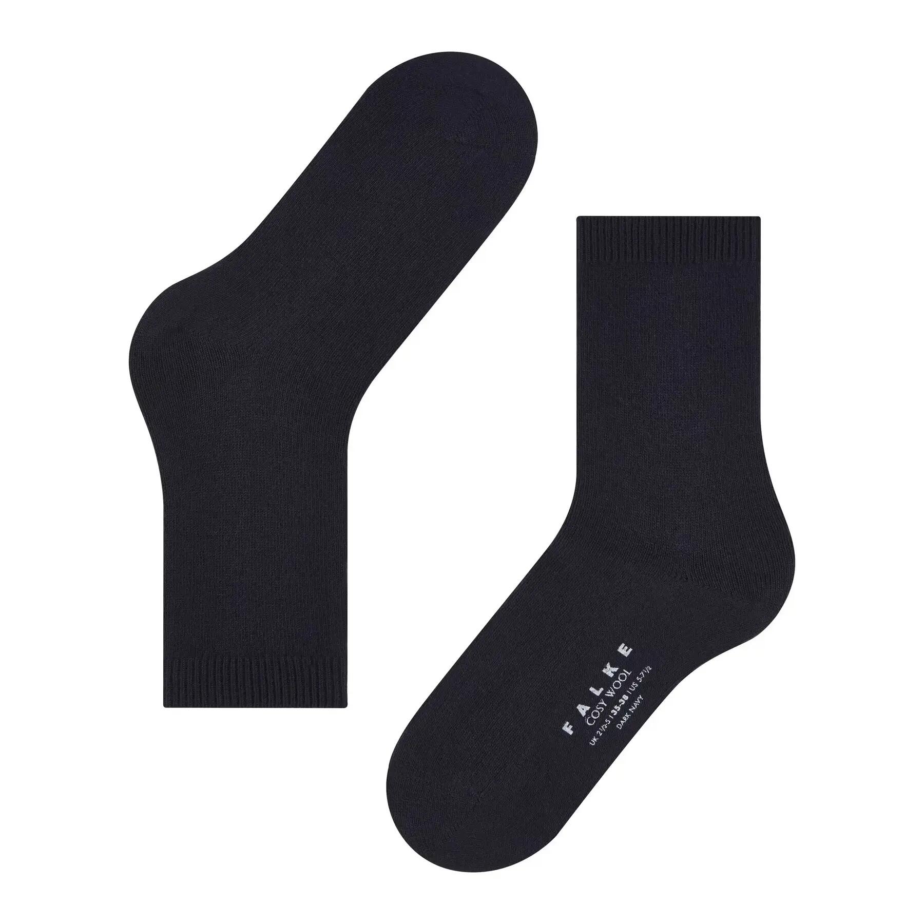 Damessokken Cosy Wool - Dark Navy - 35-38 5/6