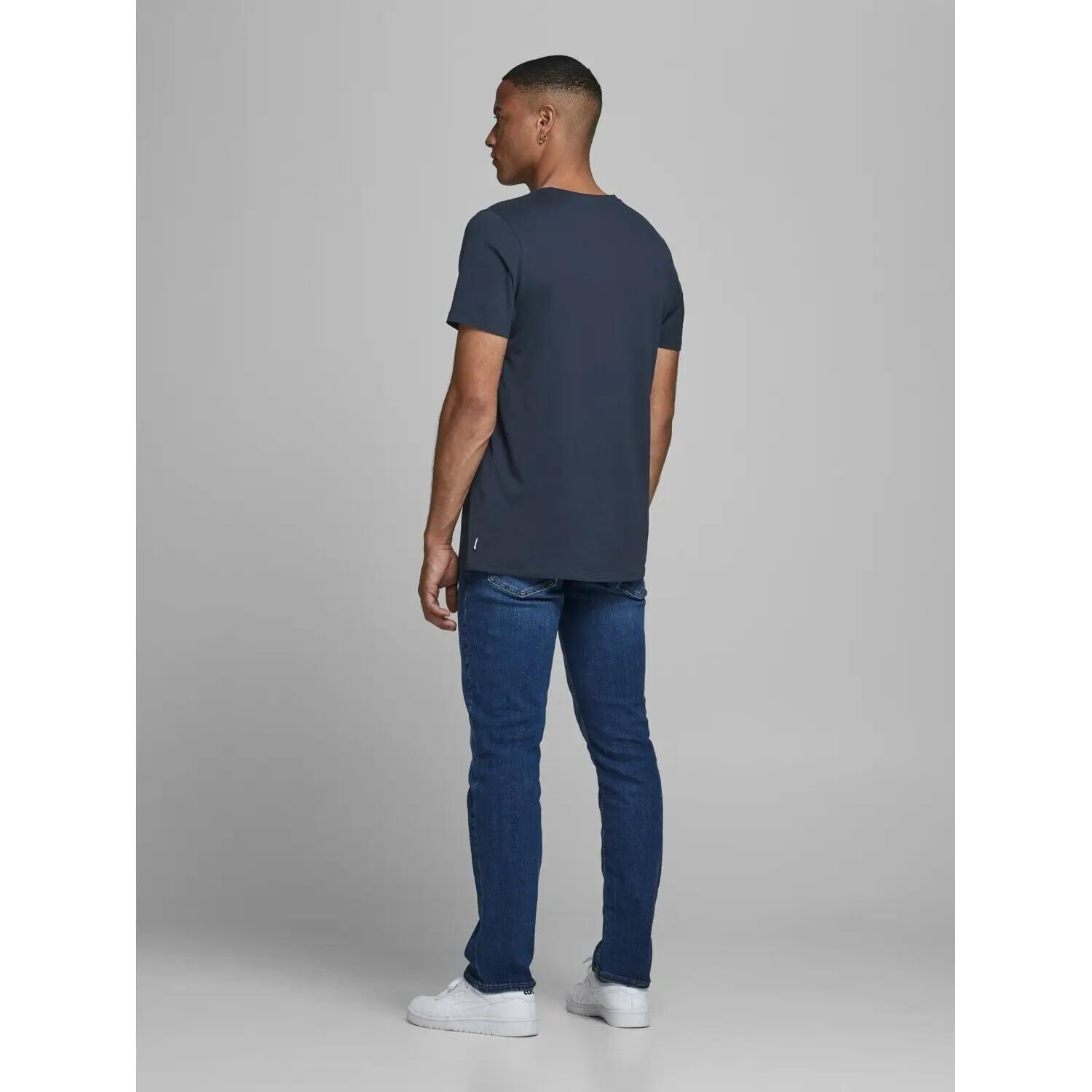 T-shirt uomo  blu 4/7