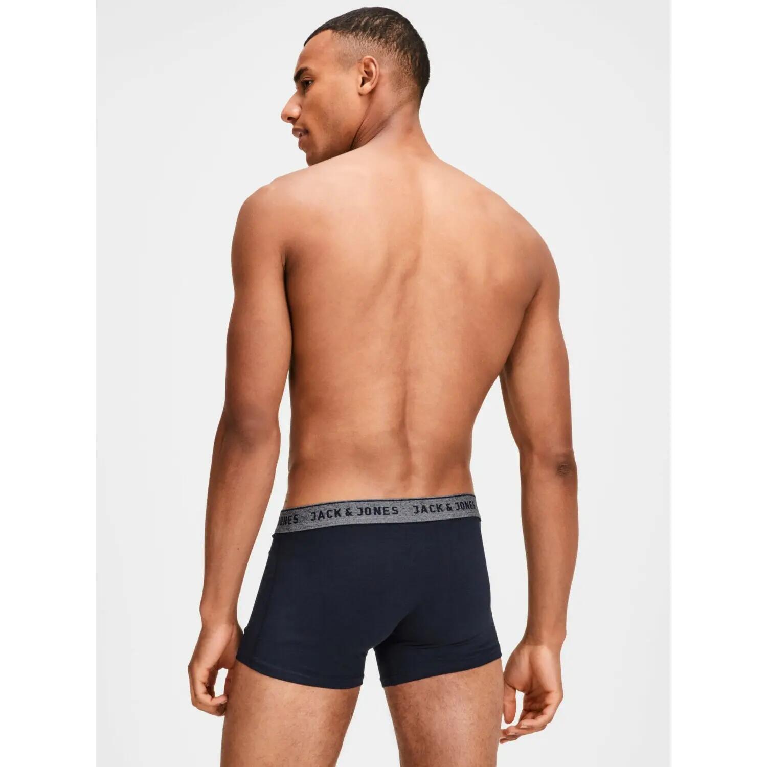 Lot x2 boxers Marines Homme Jack & Jones Vincent 4/5