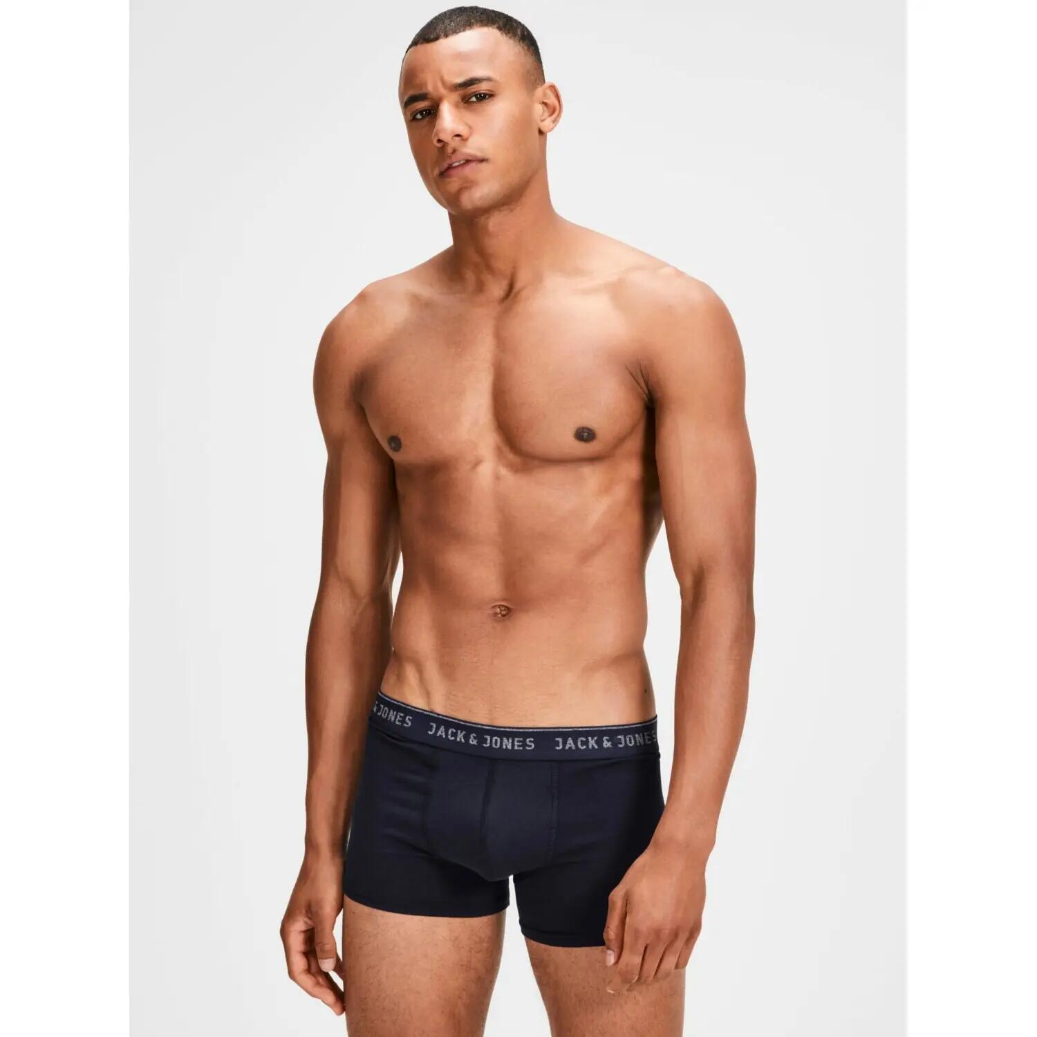 Lot x2 boxers Marines Homme Jack & Jones Vincent 3/5