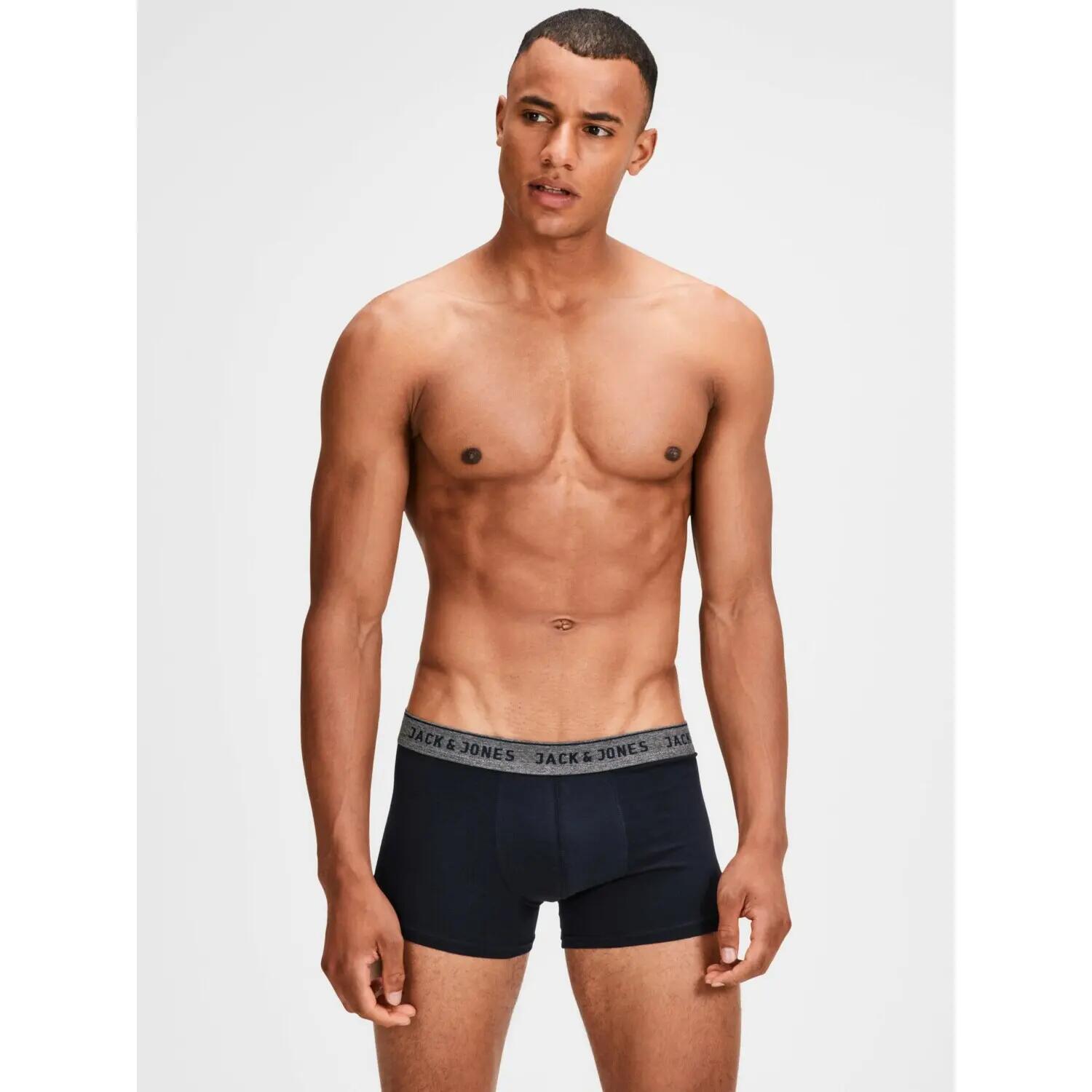 Lot x2 boxers Marines Homme Jack & Jones Vincent 2/5
