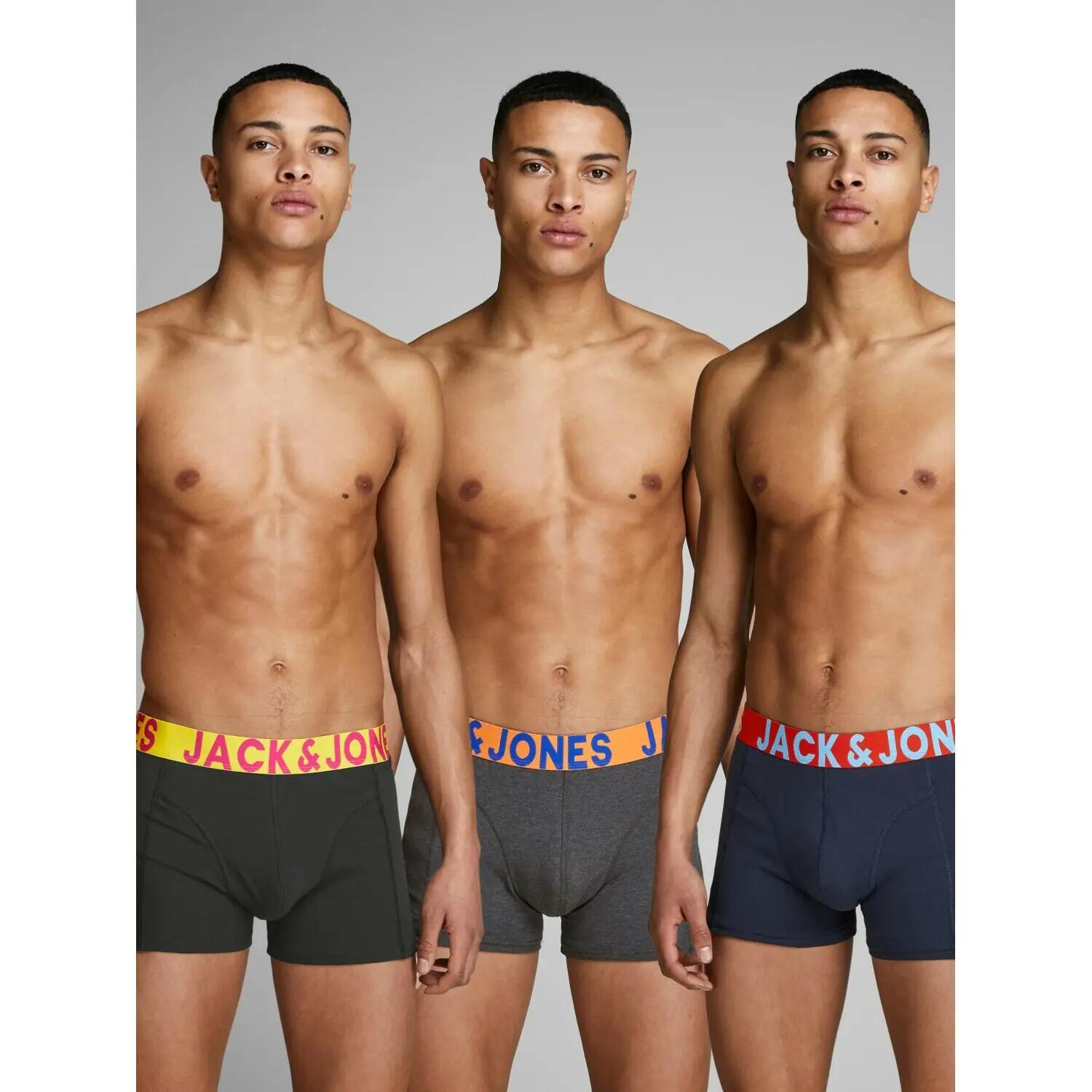Bokserki Jack & Jones Jaccrazy solide (x3) 2/7