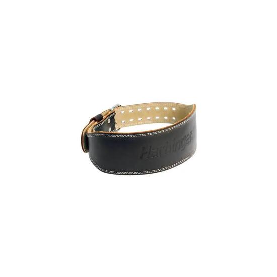 Ceinture d'haltérophilie Harbinger cuir rembourrée 15 cm Noir S