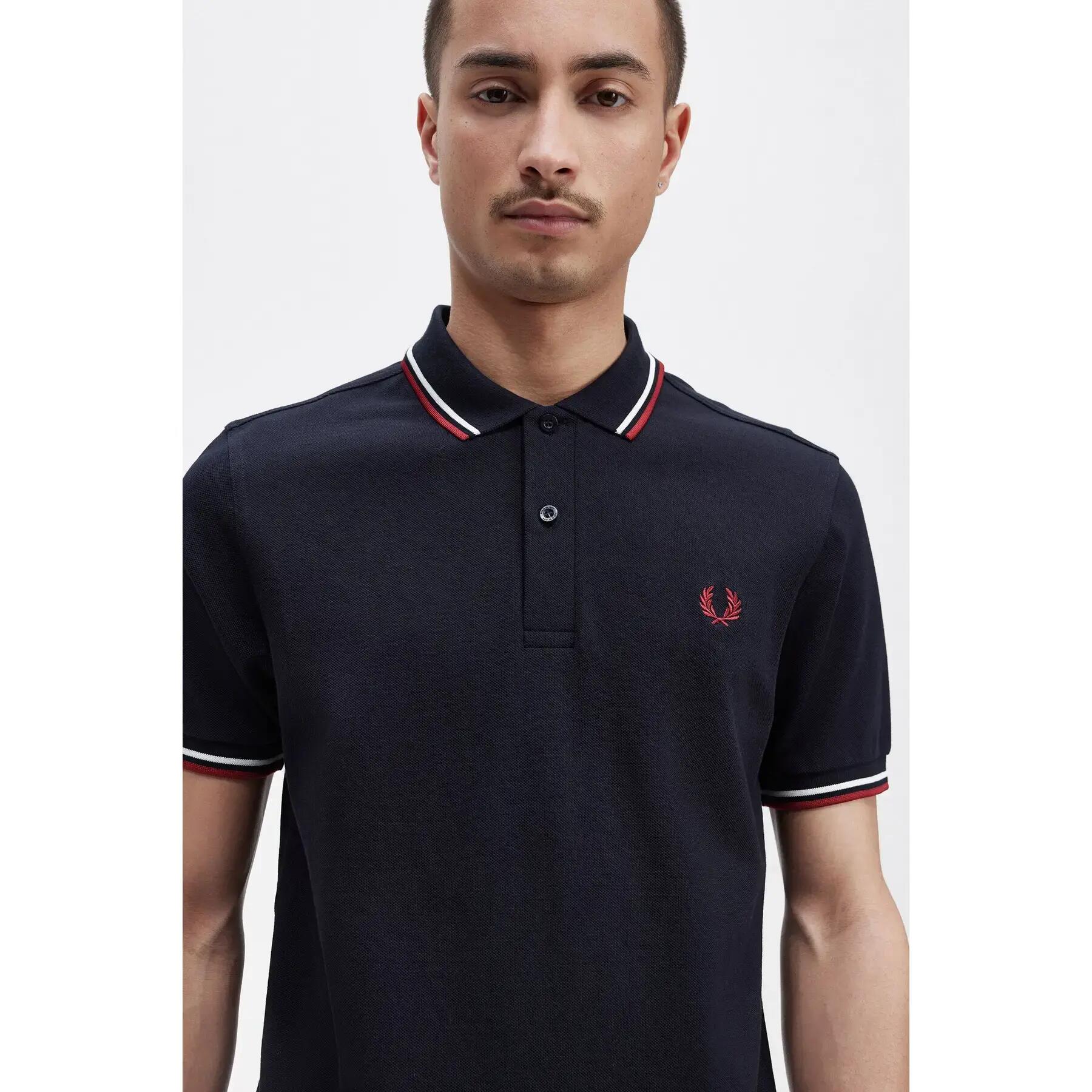 Fred perry T-Shirts para homem Azul 6/7