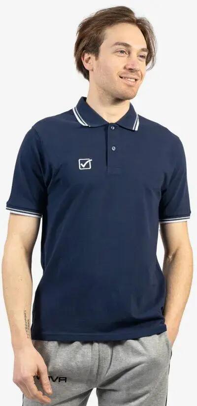 Póló Givova Navy Kék-fehér Kék 2xl 4/4