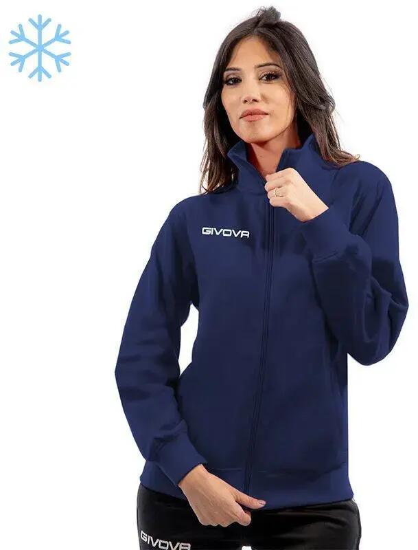 Giacca tuta uomo givova blu 4/4