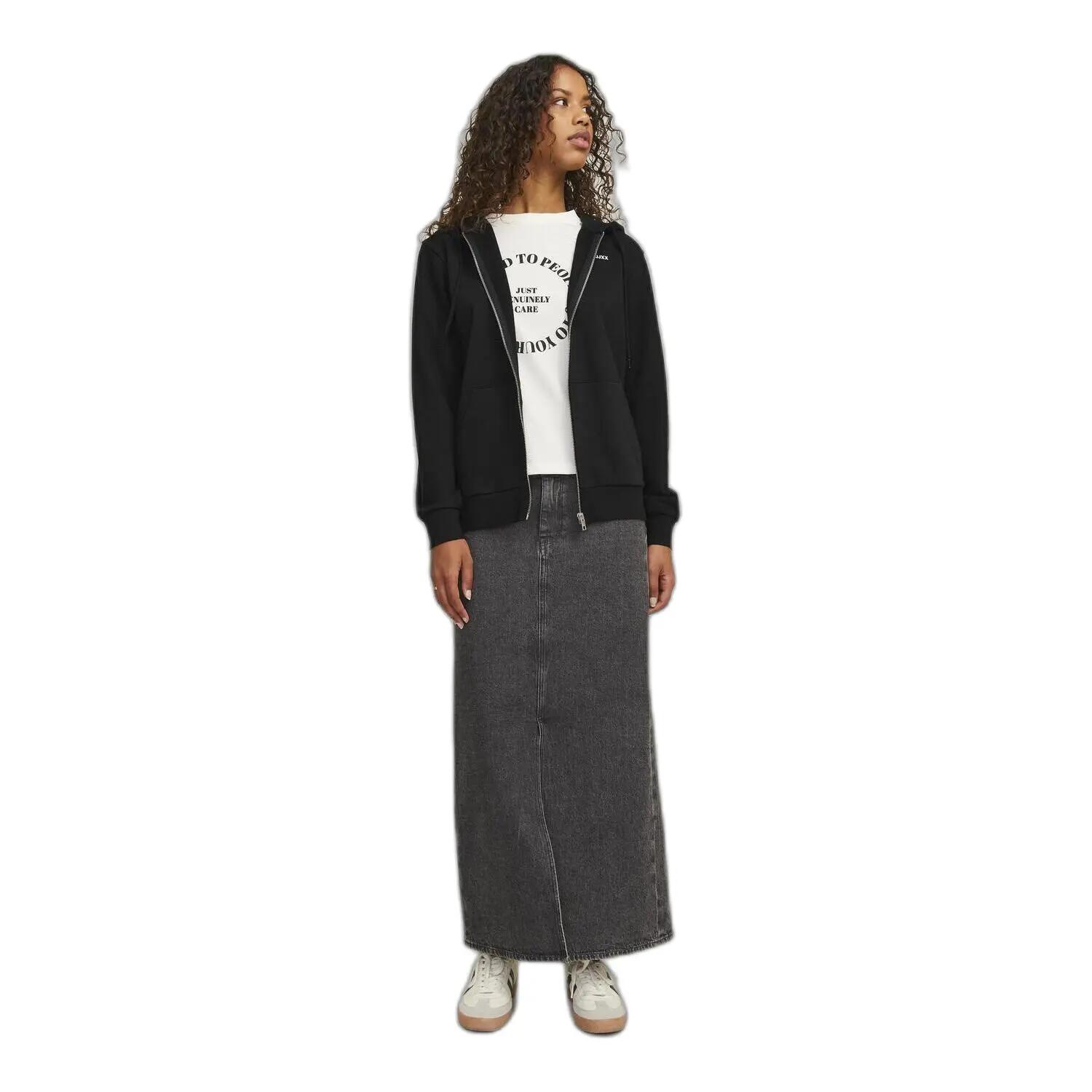 Sweatshirt à capuche zippé femme Jack & Jones Abbie Hw Every 3/7