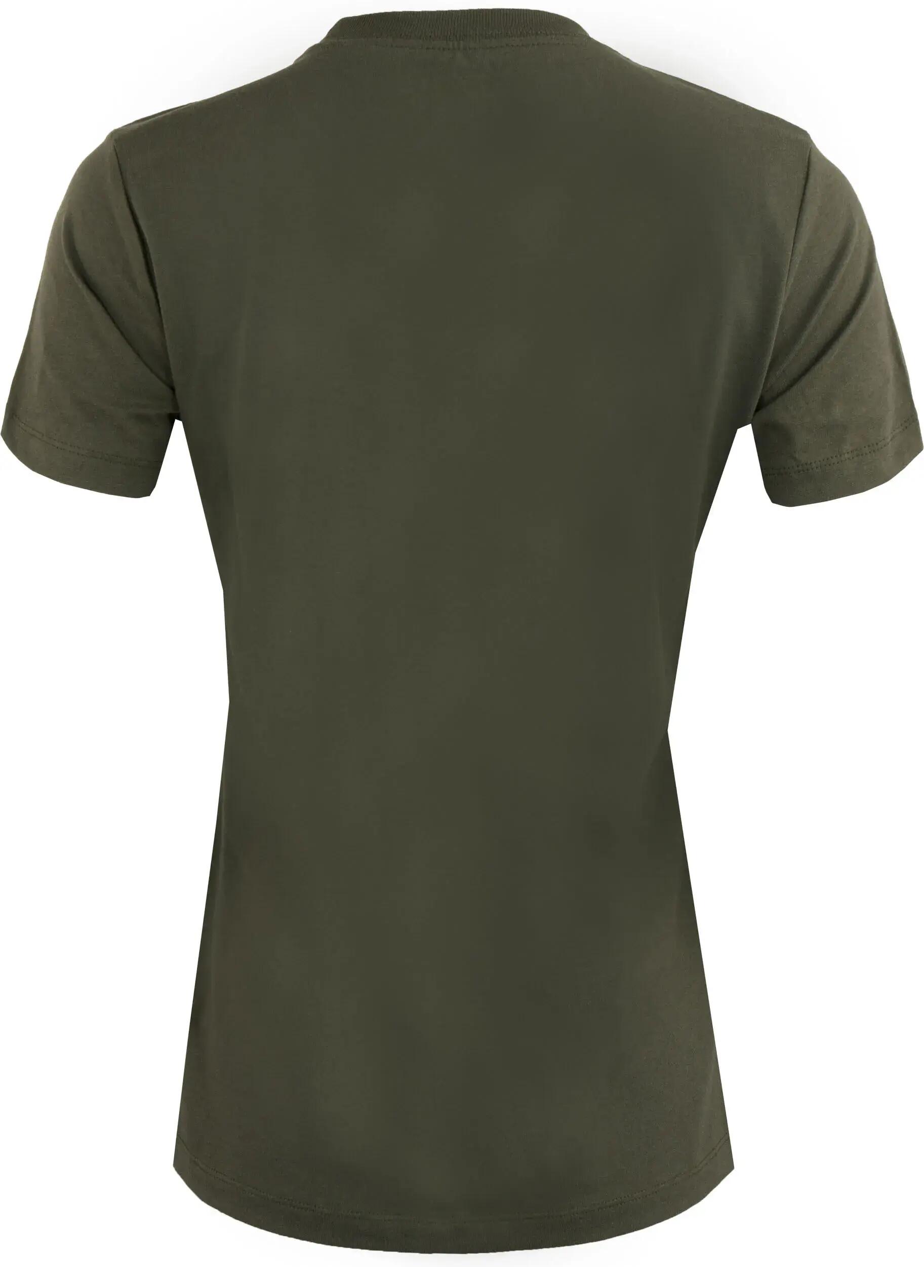 Dames Nike Essential T-shirt Crew Groen 2/2