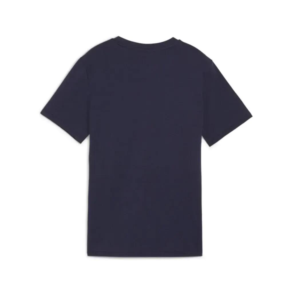 Tricou pentru copii Puma Teamgoal Casuals Tee Jr Blue 3/4