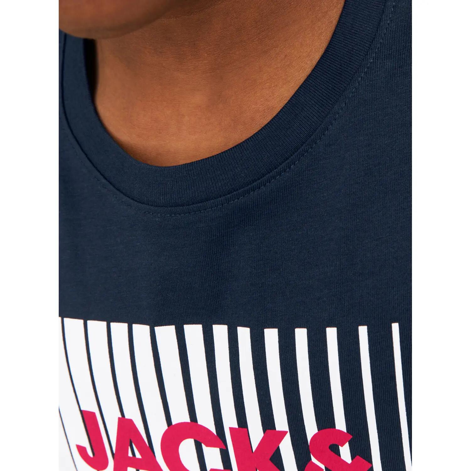 T-shirt manches longues col rond enfant Jack & Jones Corp Logo Play 5/7