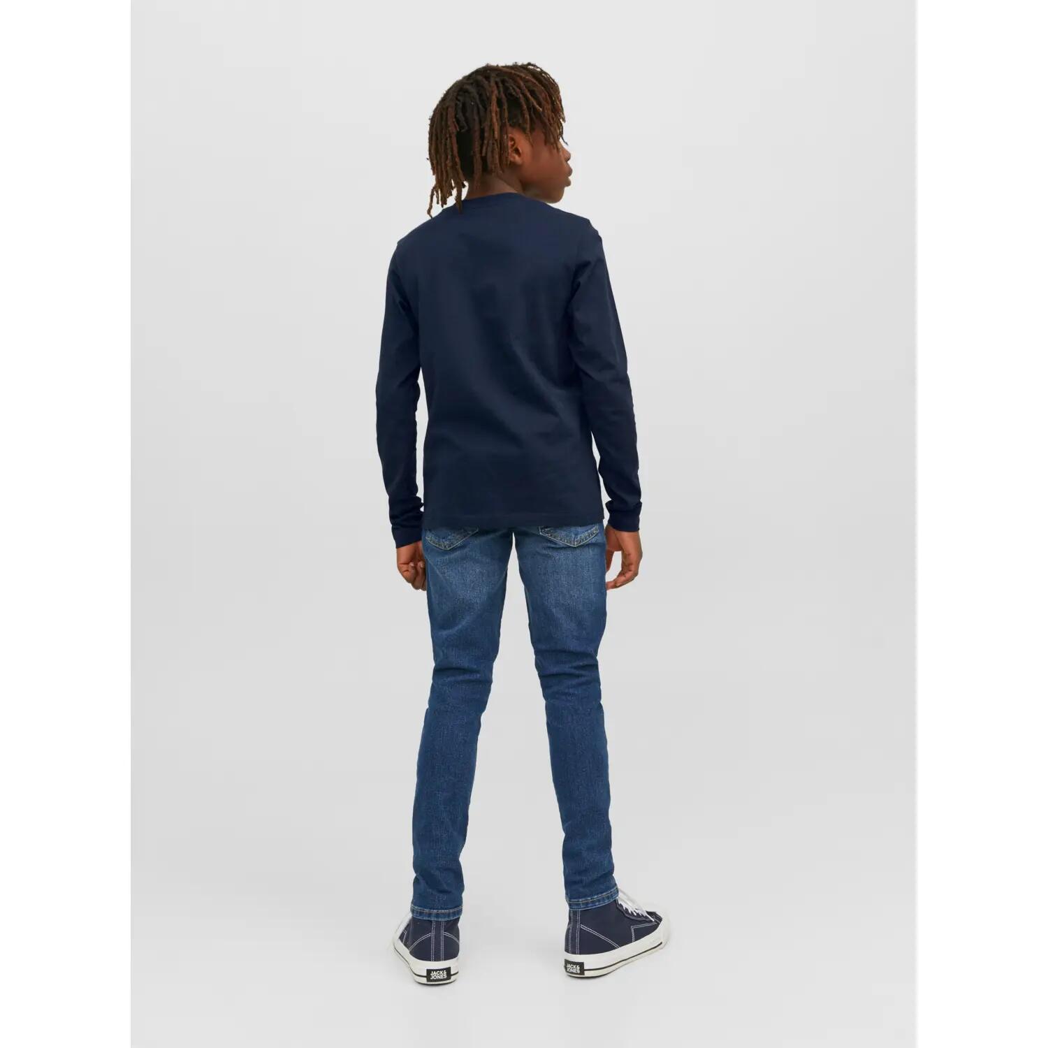 T-shirt manches longues col rond enfant Jack & Jones Corp Logo Play 2/7