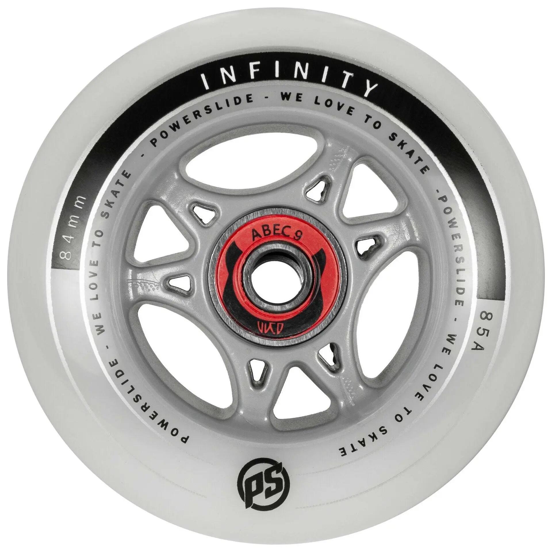 Ruota per pattini Powerslide Infinity 84 RTR ABEC9 (x4) 1/2