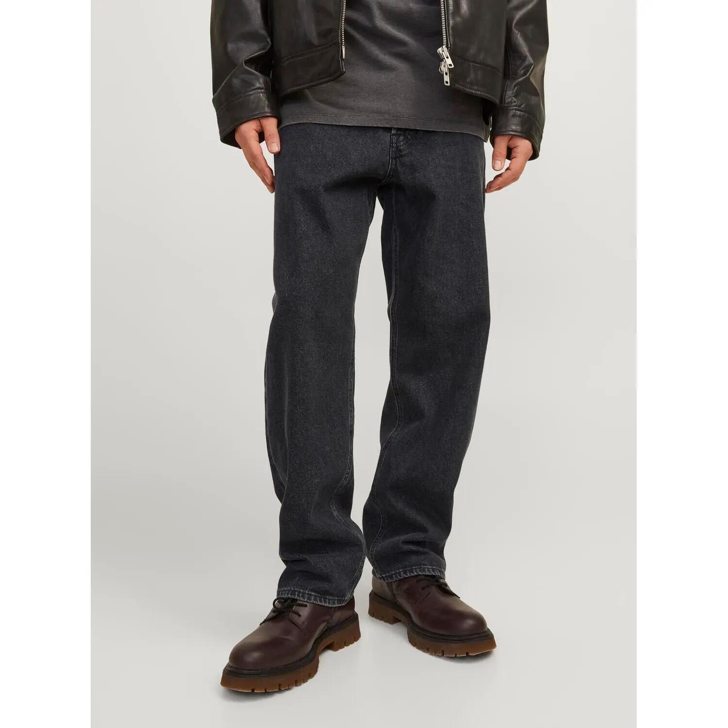 Jeans - Hombre - Loose fit, tiro alto - JJIEDDIE - Negro 2/7