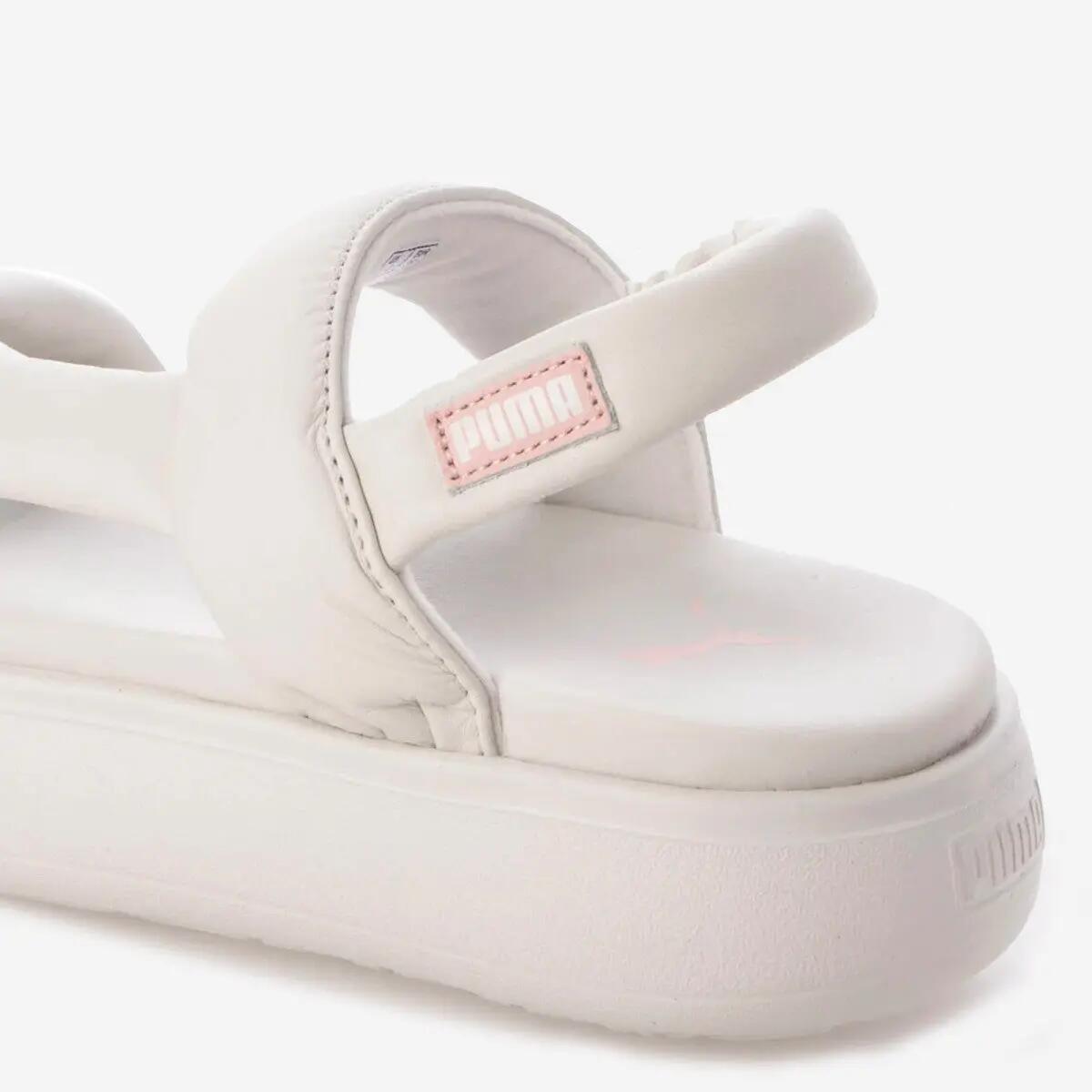 Přírodní kožené sandály Puma Mayu Summer Cloud Nimbus 4/4