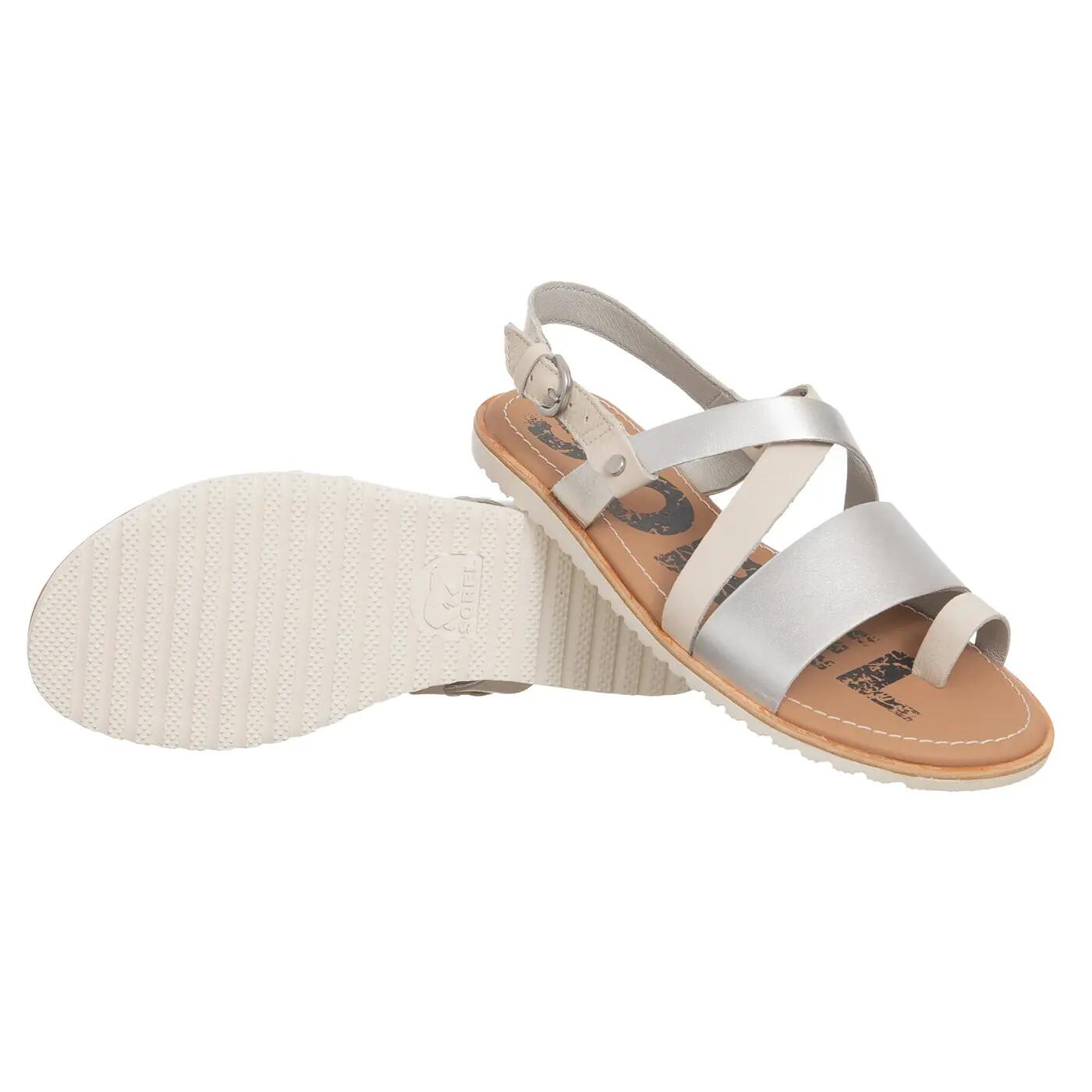 Sorel Sandales Ella Criss Cross Cuir Naturel 2/2