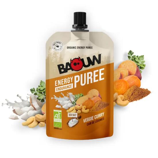 Pack 5 BAOUW Bio-Püree Kokos-Cashew-Curry