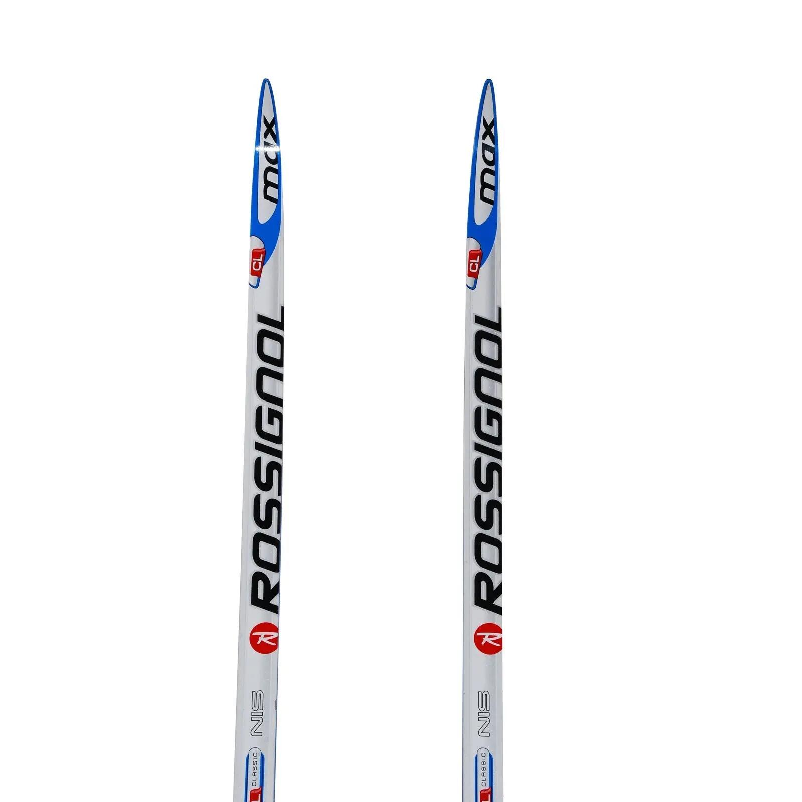 TWEEDEHANDS - Ski De Fond Occasion Rossignol Max Cl + Fixation Nnn Profil 2/4