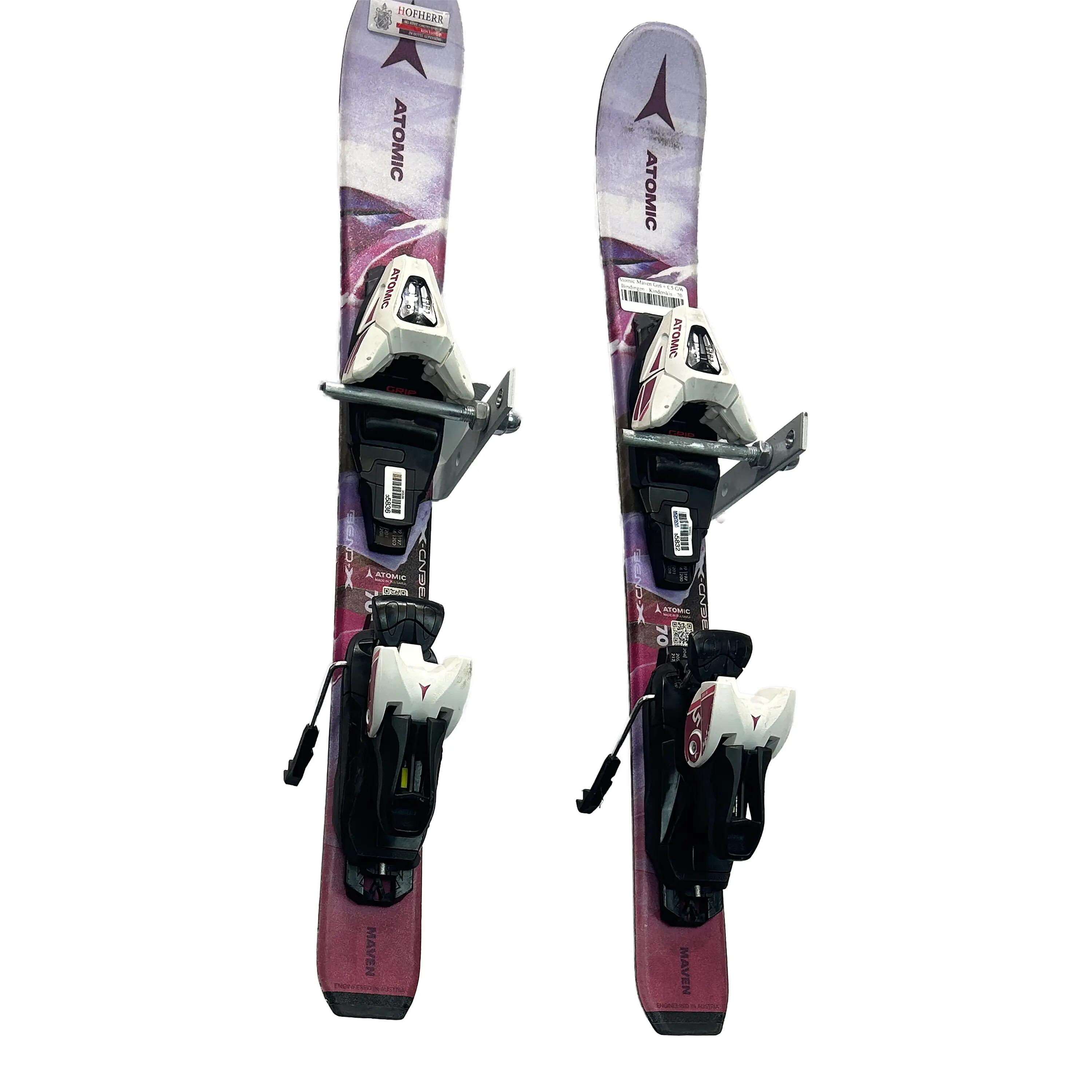 Reconditionné - Ski Atomic Maven Girl + C5 GW Bindingen - Kinderskis - 70 6/6