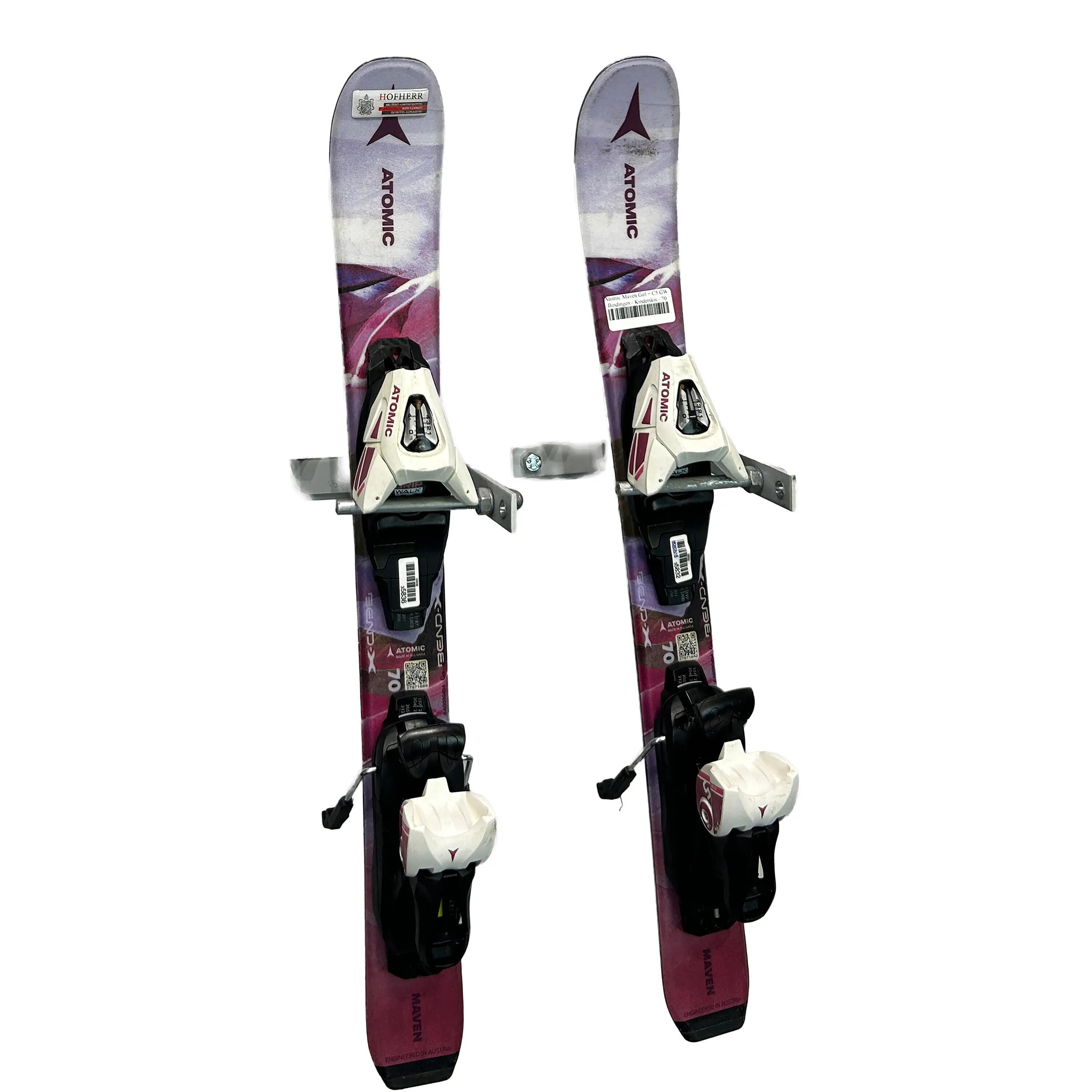 Reconditionné - Ski Atomic Maven Girl + C5 GW Bindingen - Kinderskis - 70 5/6