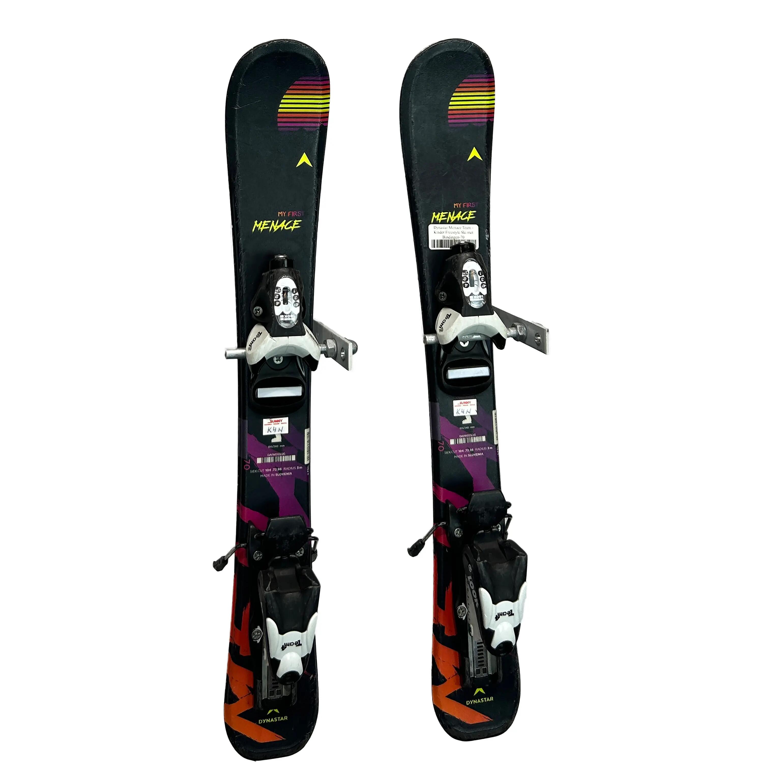 Tweedehands - Ski's Dynastar Menace Team - Kinder Freestyle Ski met Bindingen-70 6/6