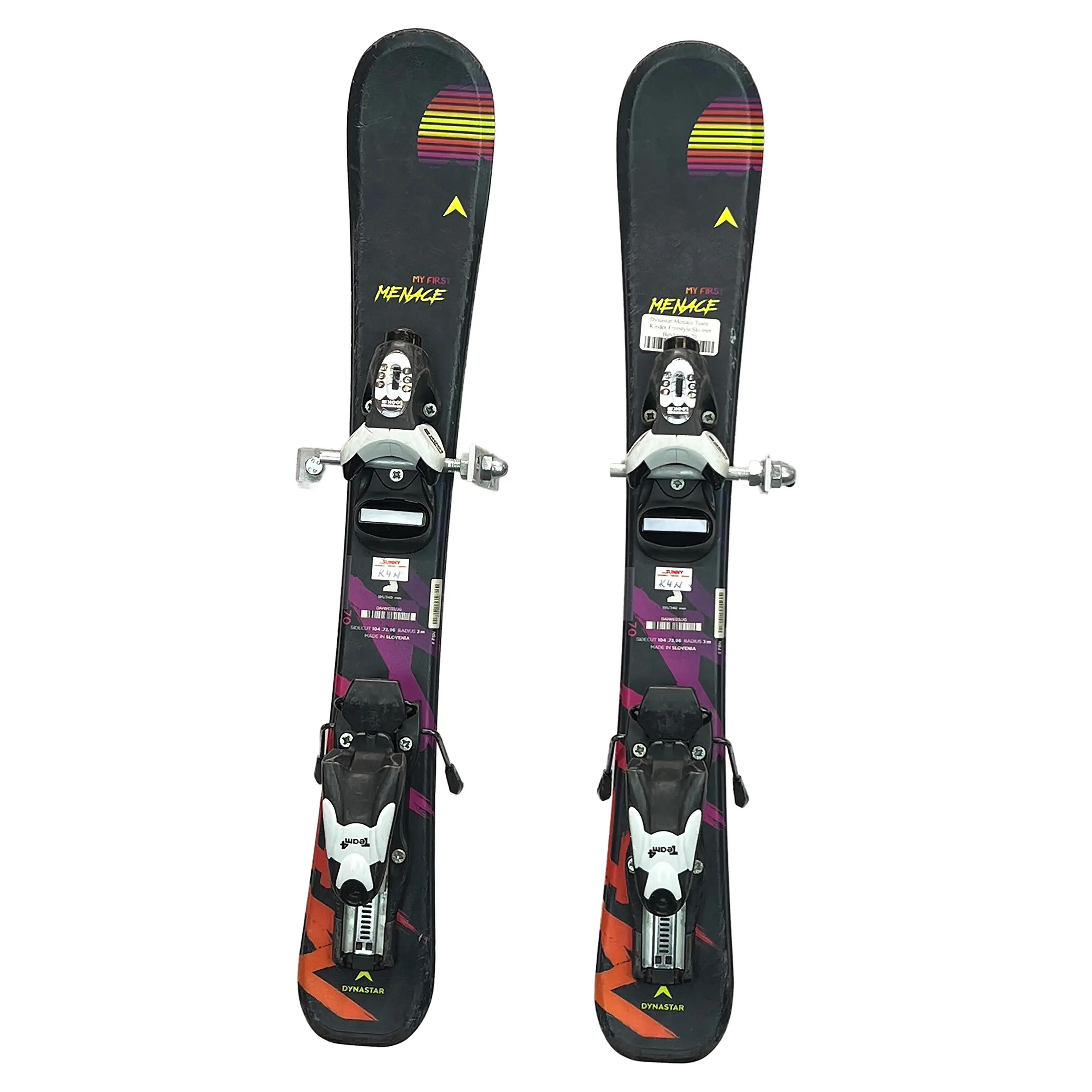 Tweedehands - Ski's Dynastar Menace Team - Kinder Freestyle Ski met Bindingen-70 5/6