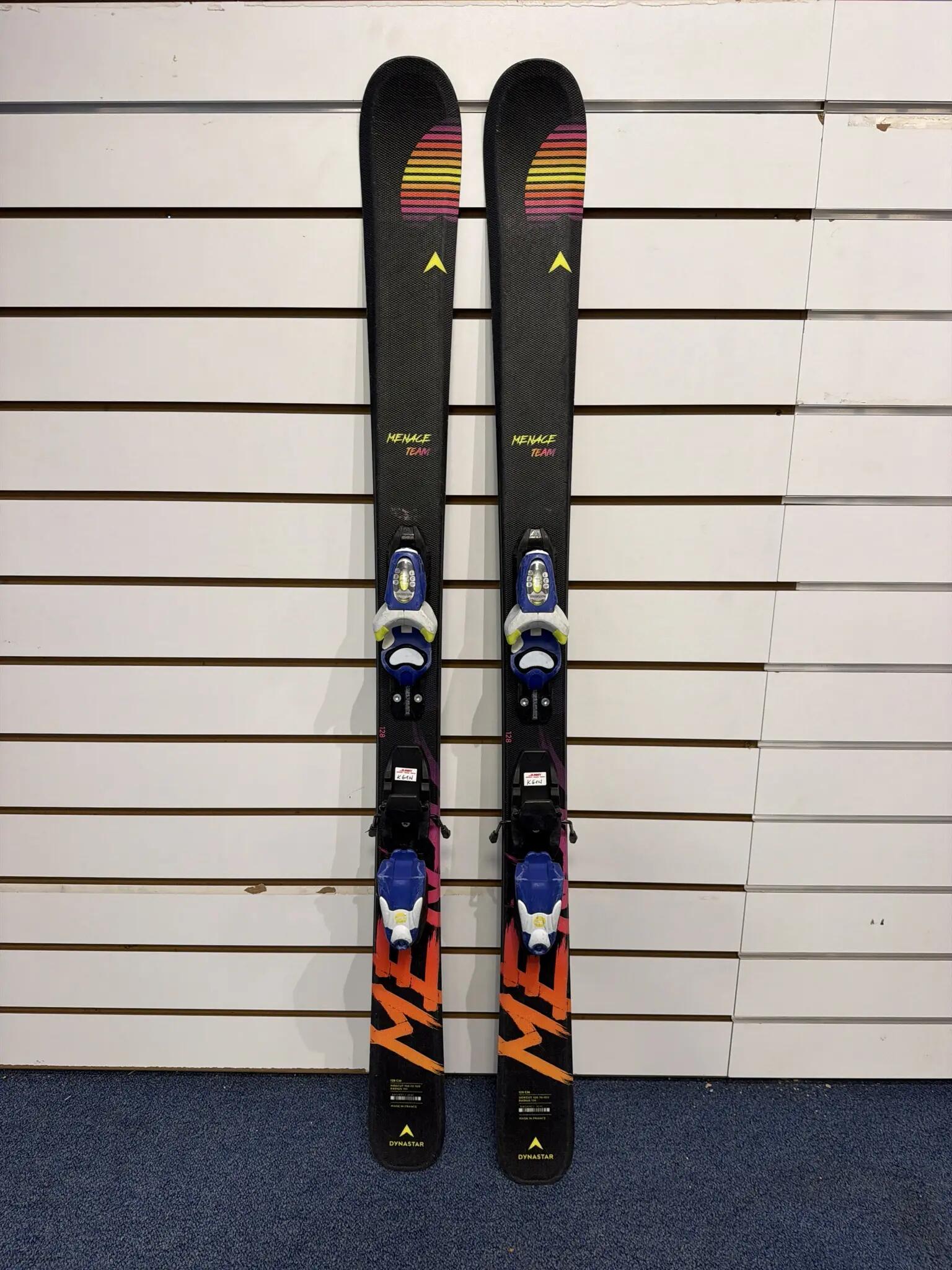 Tweedehands - Ski's Dynastar Menace Team - Kinder Freestyle Ski met Bindingen-70 4/6