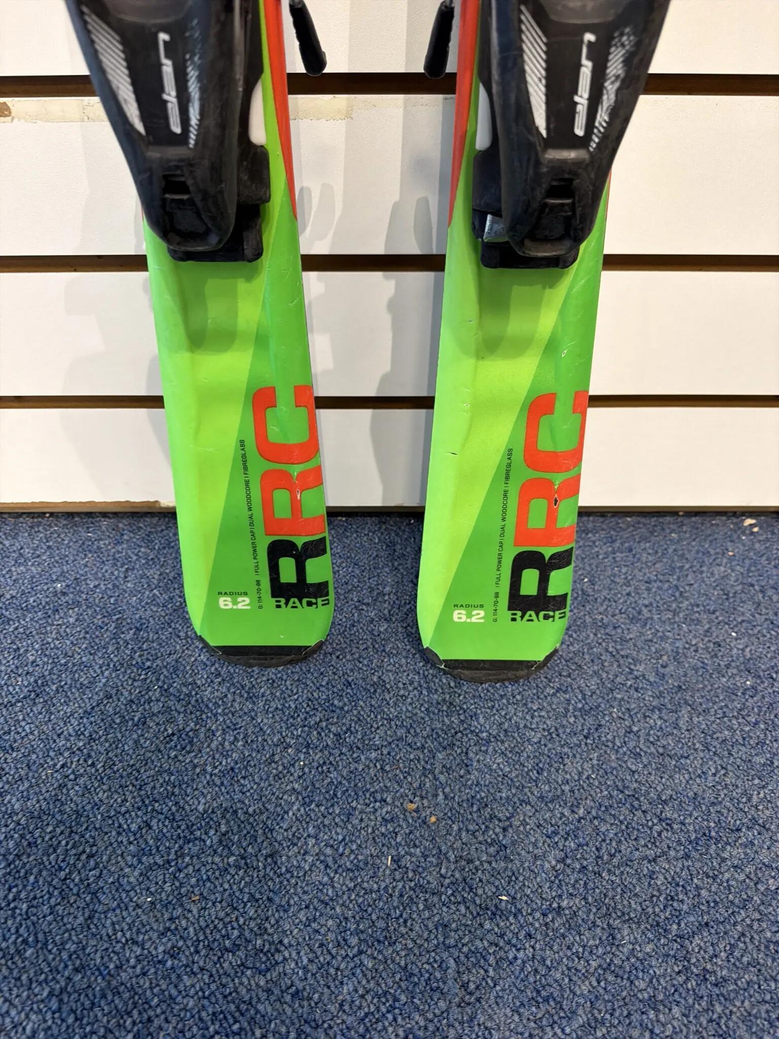 Tweedehands - Ski's Elan RC Race + EL 4.5 Kinderskis-120 3/6