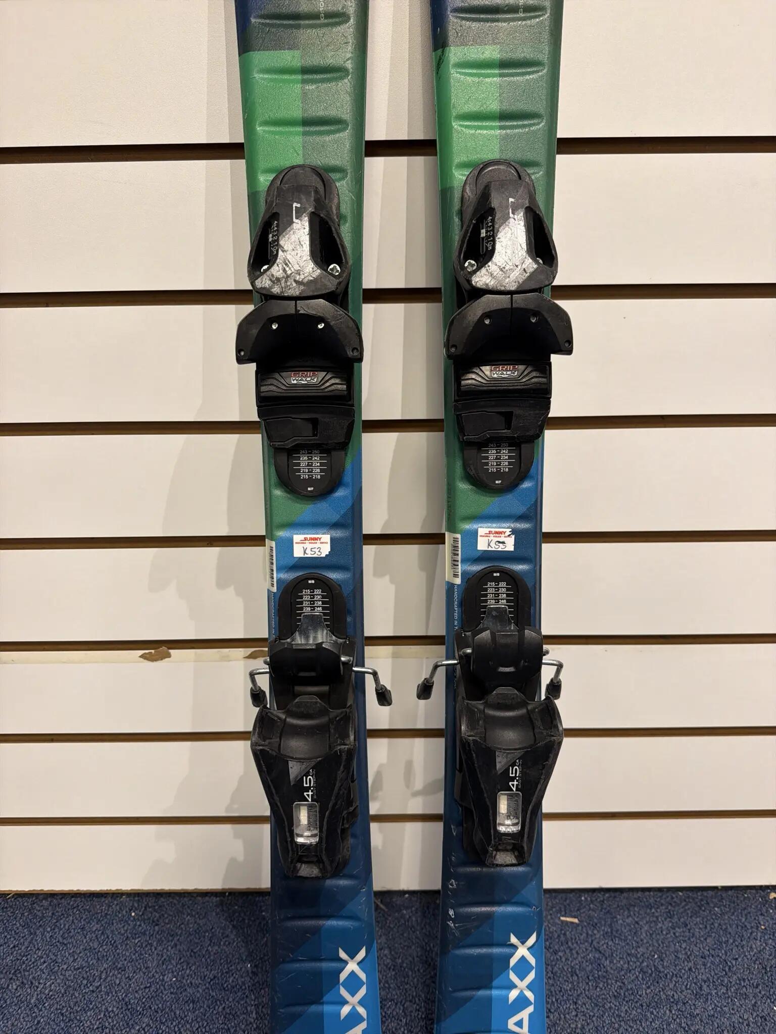 Reconditionné - Ski Elan Maxx Blue + EL 4.5 GW Binding - Kinderskis-140 2/6
