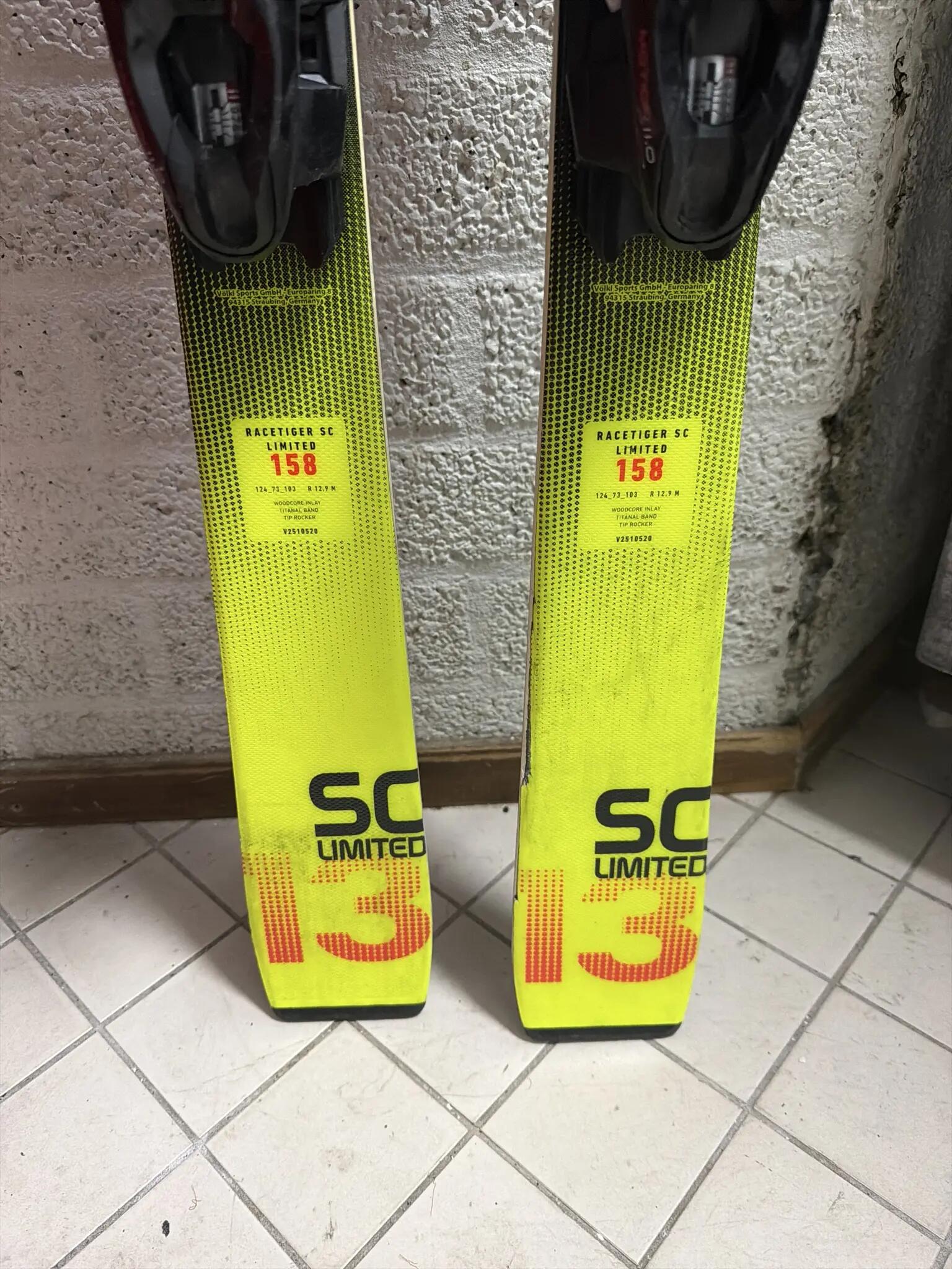 Reconditionné - Ski Völkl Racetiger SC Limited + Marker vMotion 11 GW-Used-173 3/6