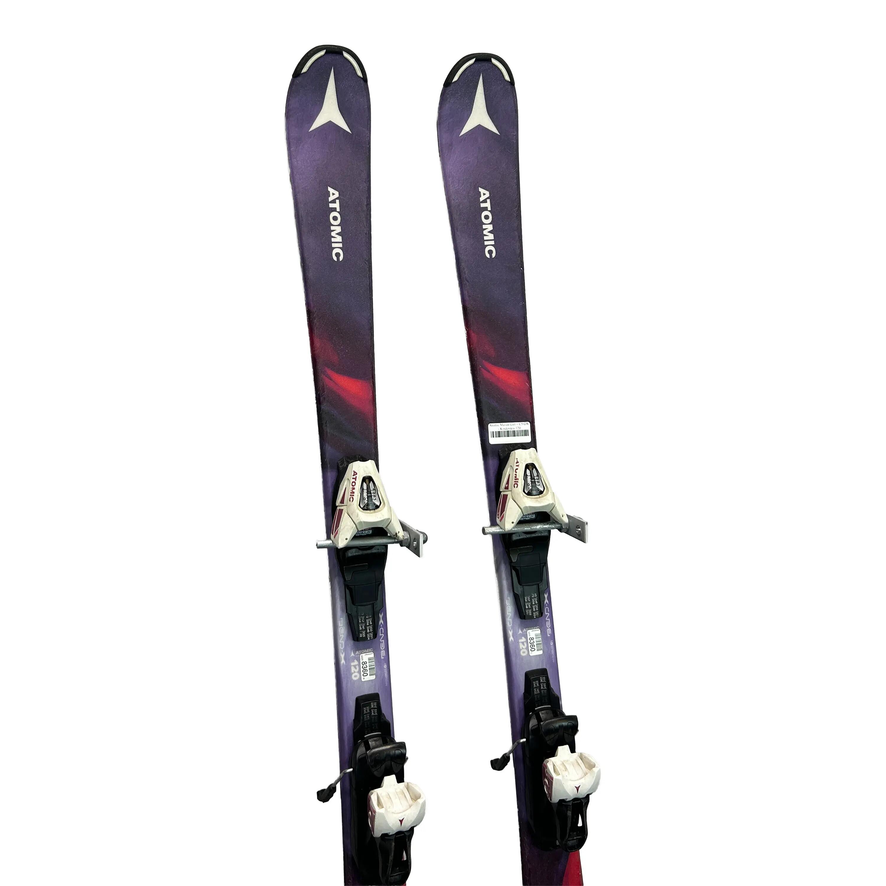 Reconditionné - Ski Atomic Maven Girl + C5 GW - Kinderskis-120 3/6