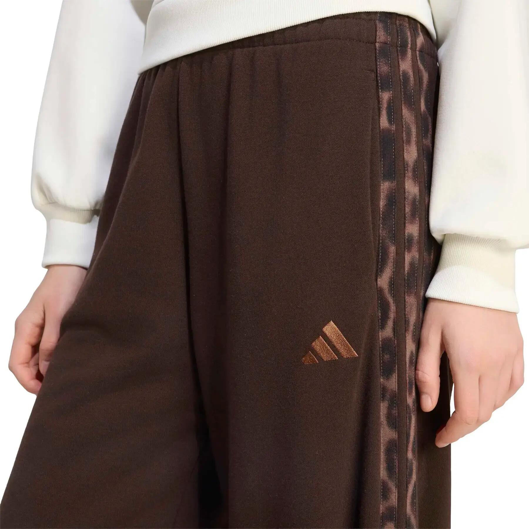Dierlijk bedrukt joggingbroek dames adidas Essentials 3-Stripes 5/6