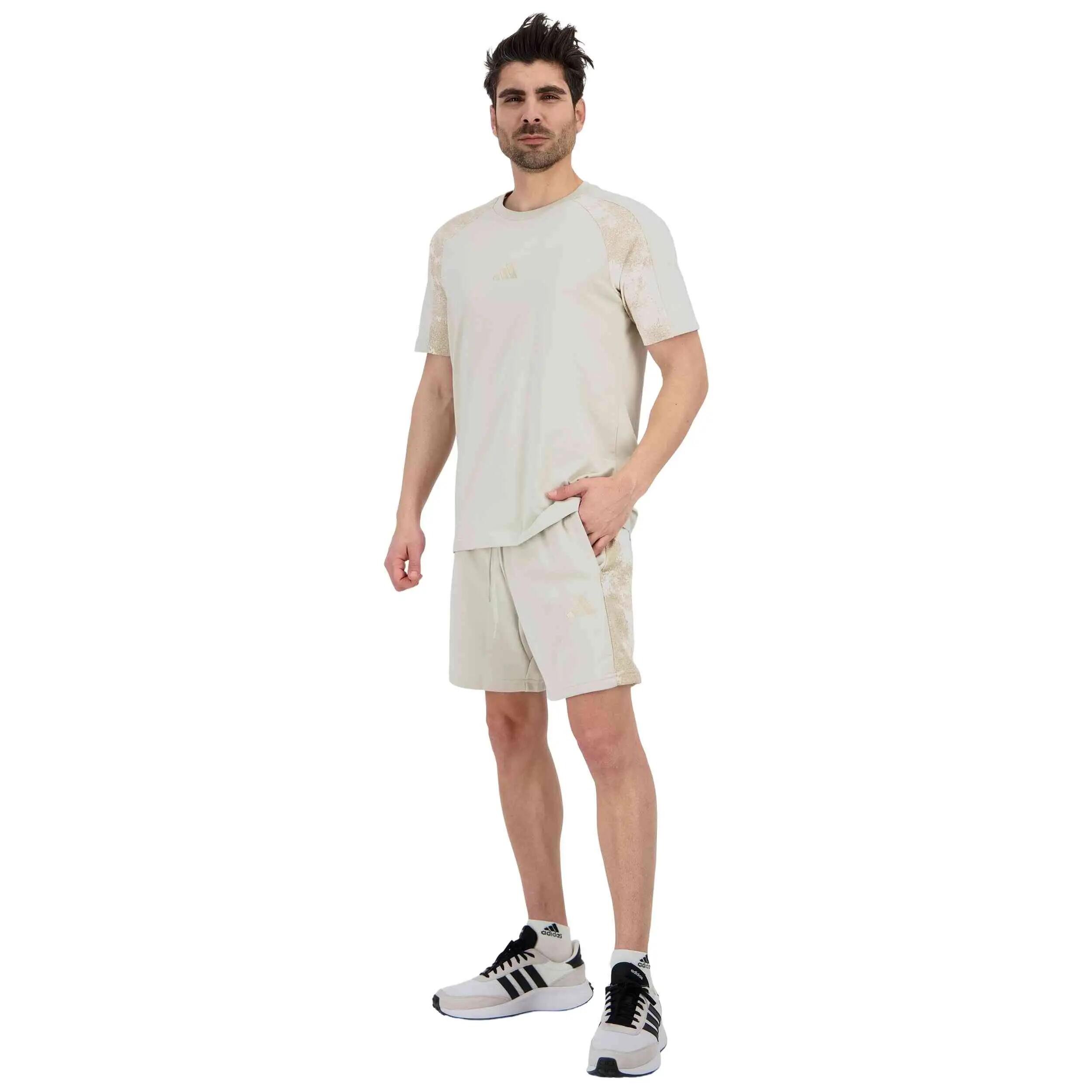 Korte broek Adidas model Camo Print Sh voor unisex 2/5
