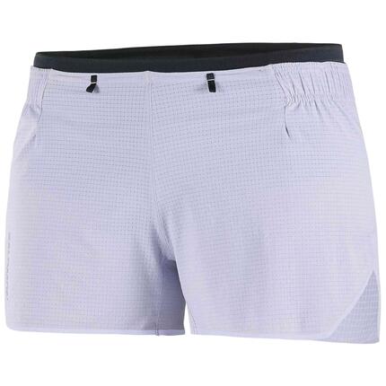 Korte broek Salomon model Agile 5" Short "Lavender" voor vrouwen