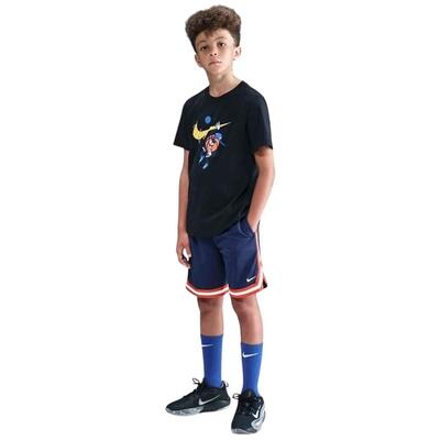 Korte broek nike model short niño/niña nike dri-fit dna bask voor unisex jongens