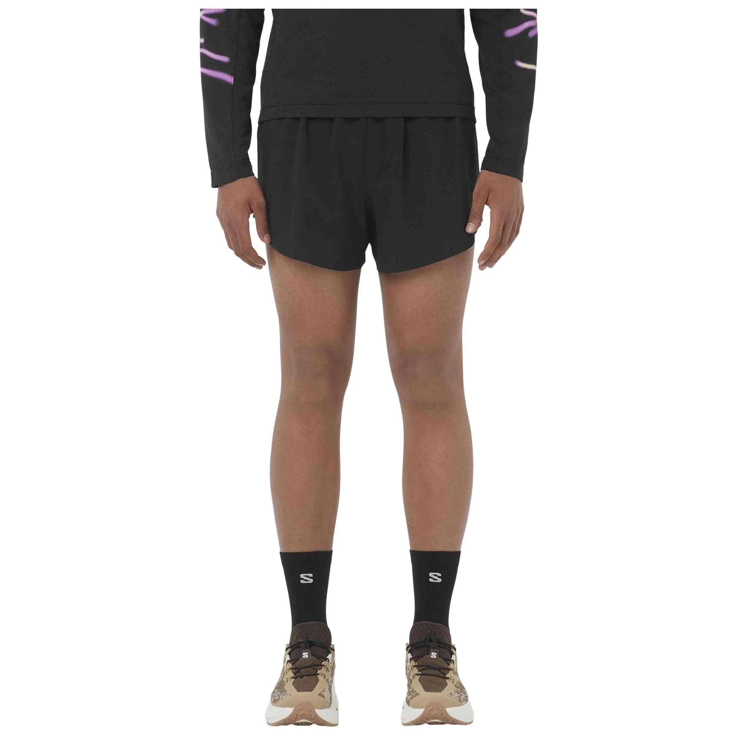 Pantaloncini Salomon modello Sense Aero Split 3 per donne 2/5