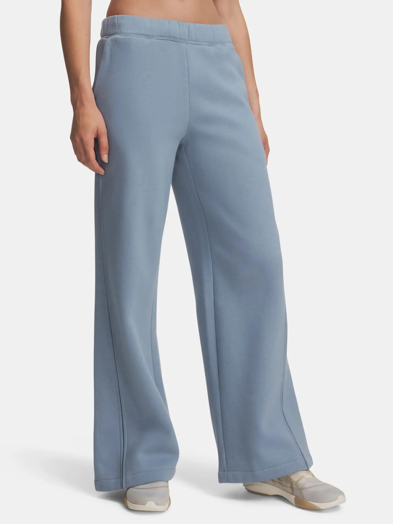 Női sportnadrág Under Armour Icon Flc Sama Wide Leg 1/4